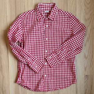 Crewcuts Red and White Checkered Men's Shirt